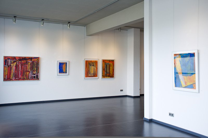 Johannes Müller – Malerei, Ausstellungsansichten