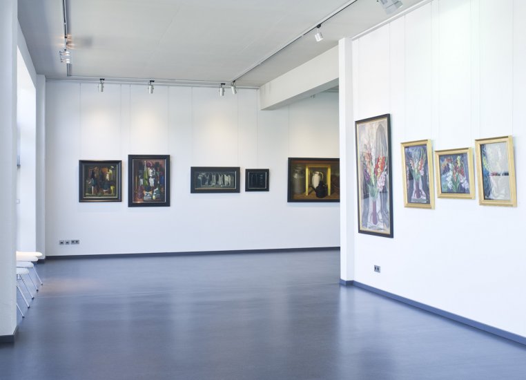 Ausstellungsansichten STROM - Lars Lehmann, Malerei, 2014